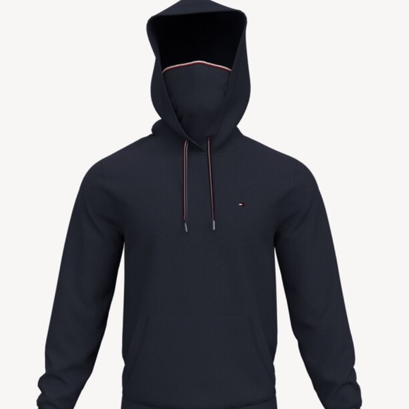 Tommy Hilfiger Other - TOMMY HILFIGER - ESSENTIAL FACE MASK HOODIE (L)